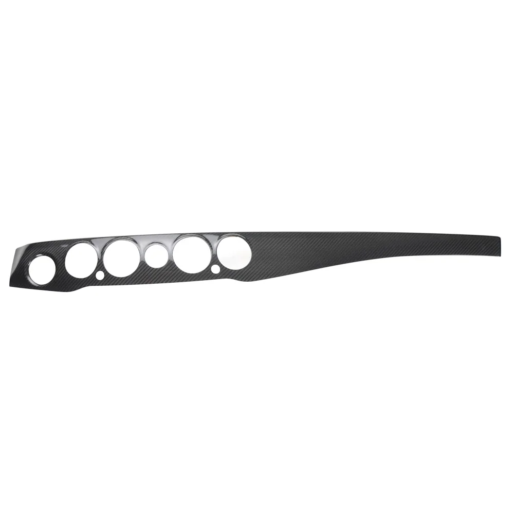 Dry Carbon Interior Center Dashboard Trim Dash Cover For Mercedes W222 S class S63 S65 AMG