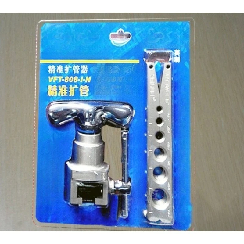 For Flare VFT-808-MIS Copper Pipe Reaming Eccentric Pipe Expander Flare Tool Tube Expander 9MM