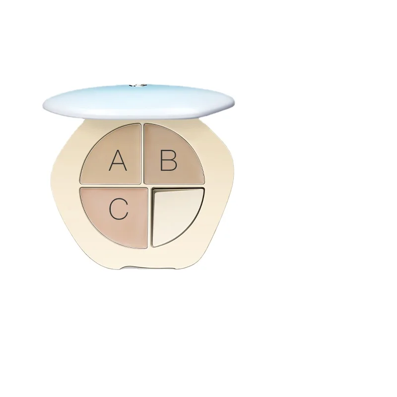 

Hxl Three-Color Concealer Plate Face Concealer Covering Spots Acne Marks Dark Circles