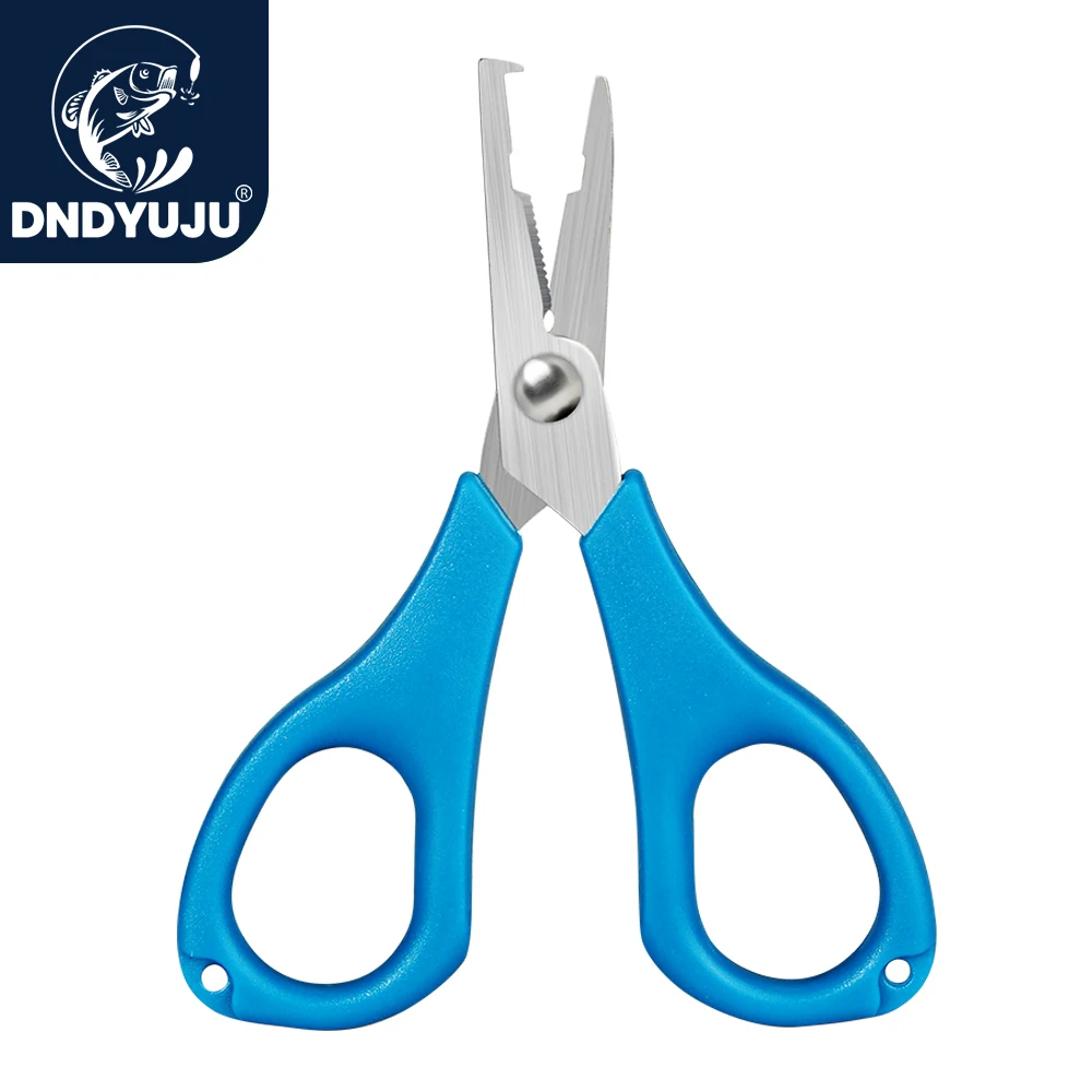 DNDYUJU Stainless Steel Multifunctional Fishing Plier PE Line Cutter with Jagged Hook Remover Carp Fishing Tools Accessories