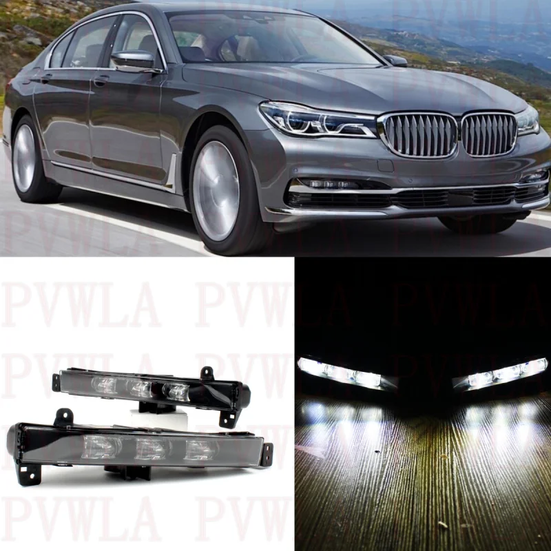 

LED Car Light For BMW G11 G12 730i 740i 750i M760Li XDriver 2016 2017 2018 2019 Pair L+R Daytime Running Lamp car accessories