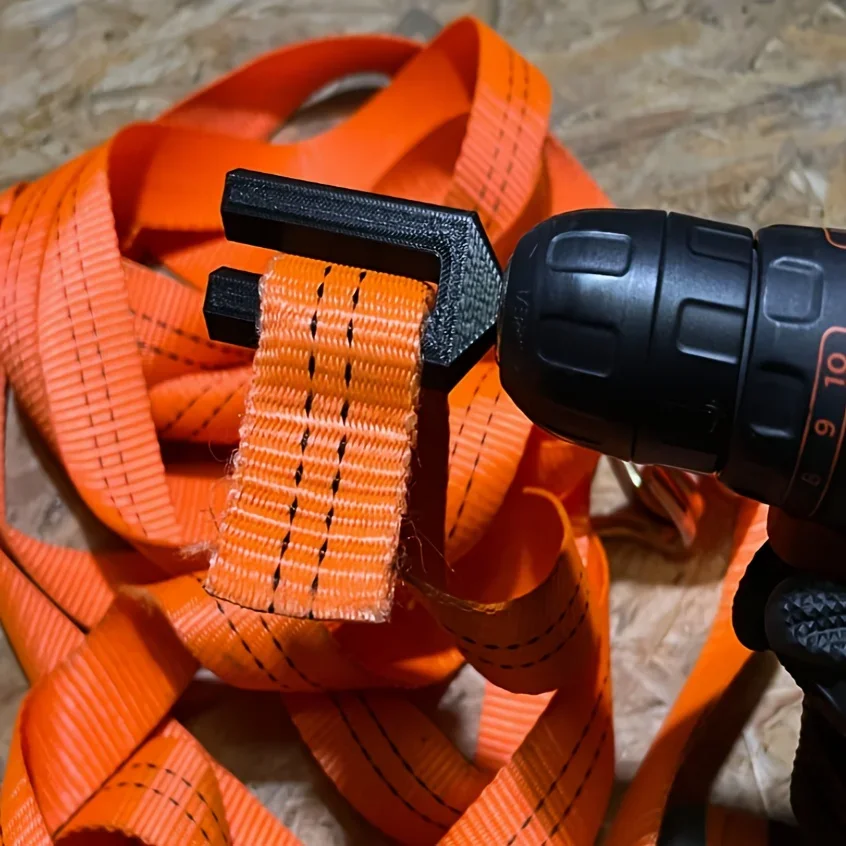 Manual Belt Rewinder, Suitable for Heavy-Duty Rewinding Tools With a Width of 1.97 Inches, No Power Required Manual Operation