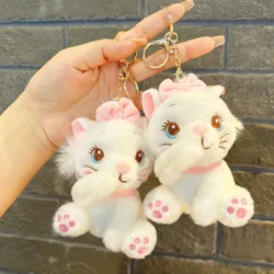 10cm Cute Cartoon Mini Leopard Plush Stuffed Toy Soft Plushie Doll Keychain Pendant Girls' Bag Charm Kids Kawaii Birthday Gift