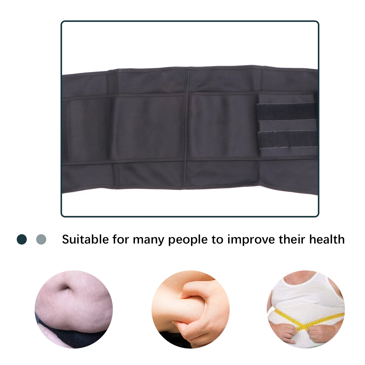 

Body Fitness Corset Waist Tummy Waistb Belt Trimmer Belt Slimming Corset Waistb