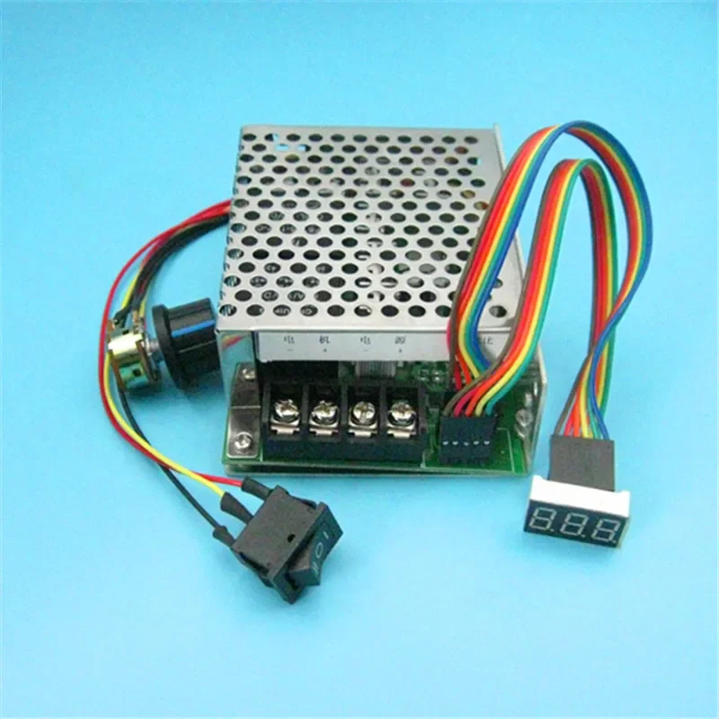 40A DC Motor Controller, Motor Governor, Forward and Reverse Switch, Digital Display Tachometer, 12V24V36V