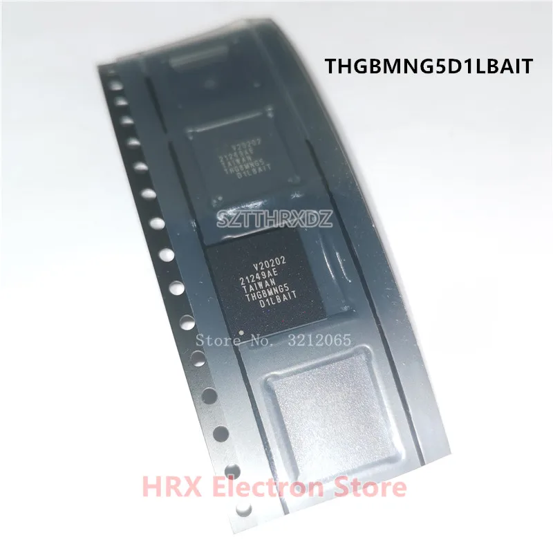 

100% New Original THGBMNG5D1LBAIT 4GB BGA EMMC THGBMNG5D1LBA1T (2-10piece)
