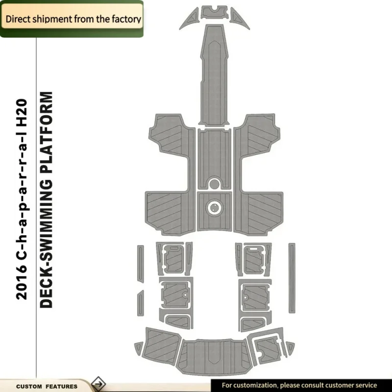 

Подходит для 2016 C-h-a-p-a-r-r-a-l H20, индивидуальный морской полы из ЭВА, полы для лодок, пенопластовый пол, полы evaboat, 6 мм, 3 клей