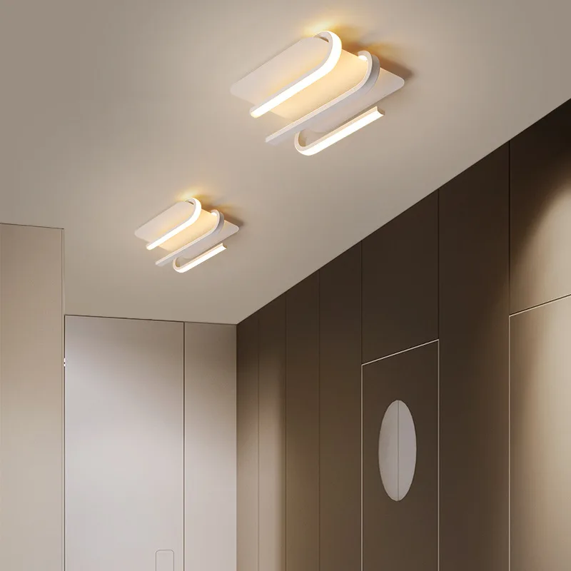 Plafonnier LED au Design Moderne, Luminaire Décoratif d'Nik, Idéal pour un Salon, une Salle à Manger, une Chambre à Coucher ou un Couloir