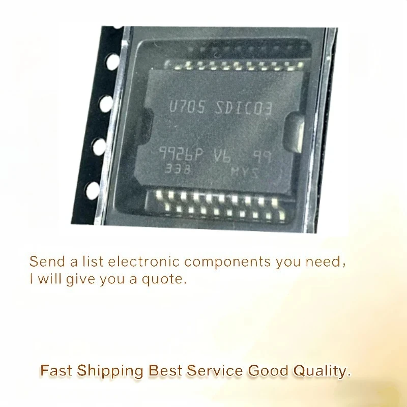 5PCS/Lot New U705 SDIC03 Automobile computer board idle speed throttle valve drive chip automobile IC