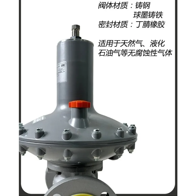 700 High-Flow Regulator - DN50 Flange Connection for Industrial Fluid Control Applications