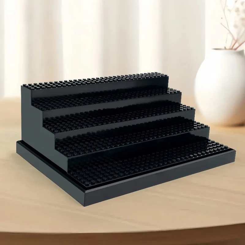 Five steps, mini doll display box, compatible building blocks, and large-capacity doll storage boxes for major brands.