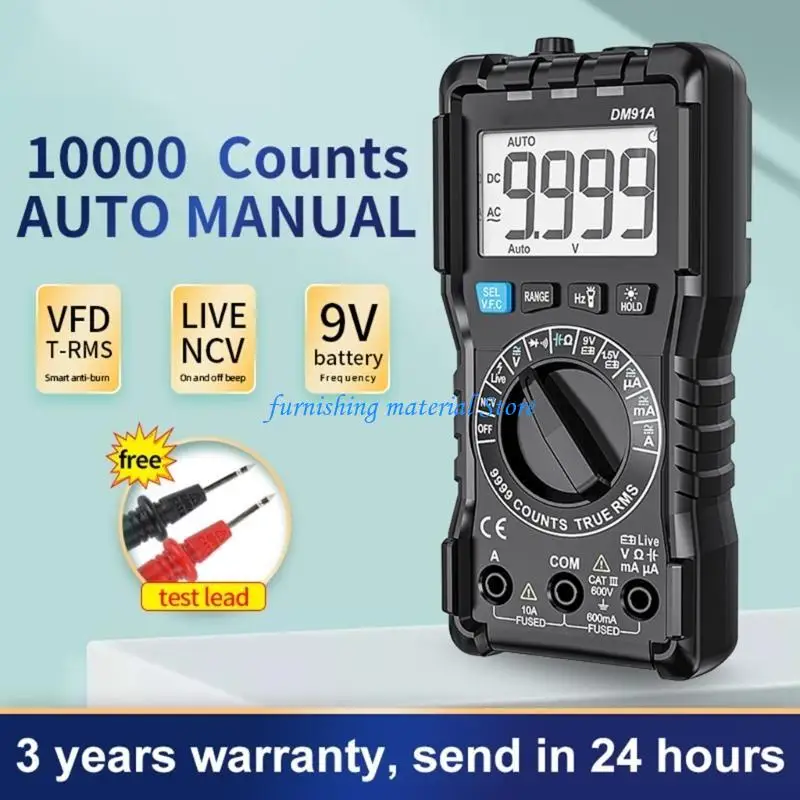 

Y5GD Multimeter Capacitance Tester Sensitivity Adjustable Electrician Automatic Meter Tester Ammeter Circuit Testing