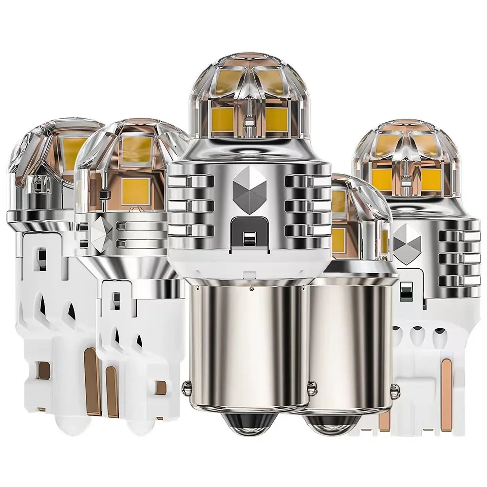 2Pcs Super T10 W5W Led Car Light Nichia 3030 Emc Chips Non-polarity Lamp Bulb Auto White DC12-50V Drop Shipping Supported