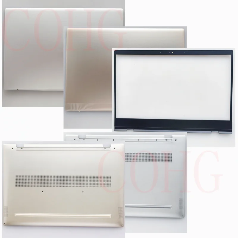 غطاء خلفي أصلي جديد للعرض الخلفي والإطار الأمامي Lcd ومجموعة الغطاء السفلي لـ HP ENVY 13-AD