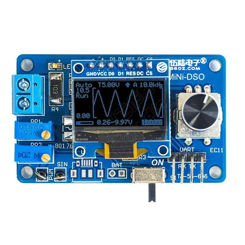 Micro Oscilloscope DIY Kit STC8 Microcontroller Electronic Circuit Patch Welding Practice Kit