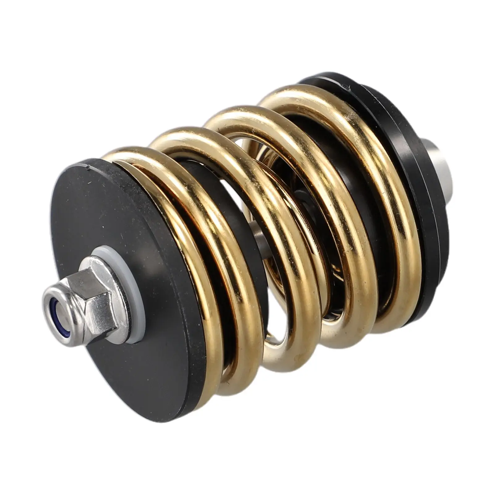 

New Practical Shock Absorber Rear Shock Absorber Double-layer Spring Effective Folding Bicycle High Quality Riding