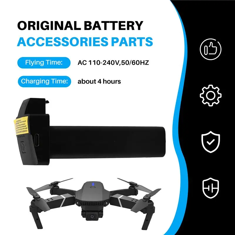 A14M Lithium Battery UAV Lithium Battery UAV Power Source 3800Mah 7.4V S155 Quadcopter Enhances Aerial Photography Experience