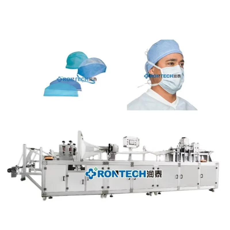 Customized Fully Automatic Non Woven Medical Doctor Cap Making Machine