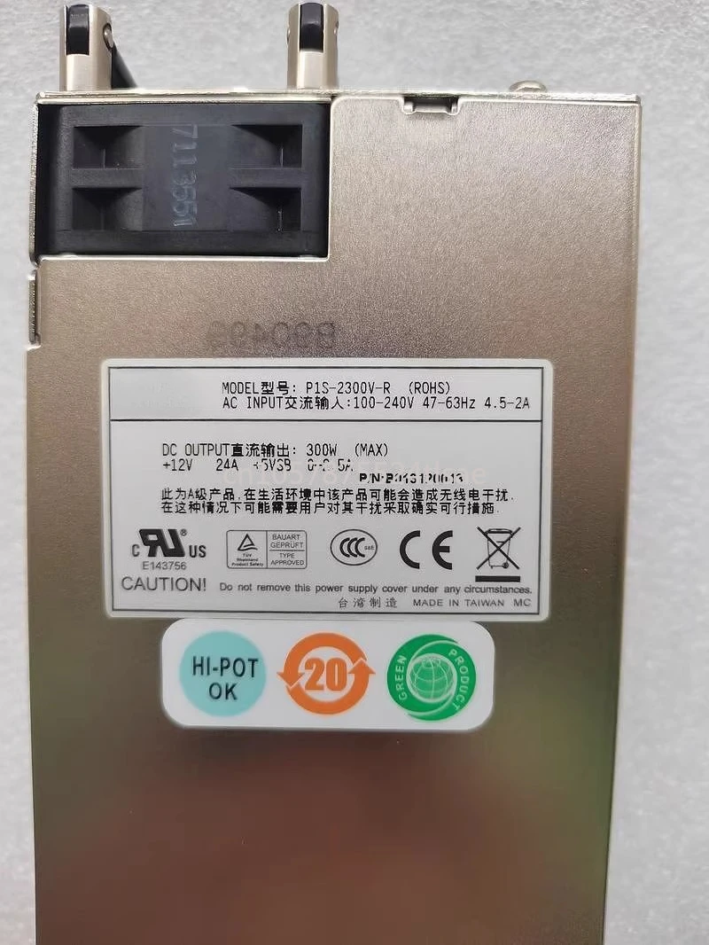 Used Server Power Supply 300W Redundant Power Supply Module P1S-2300V-R