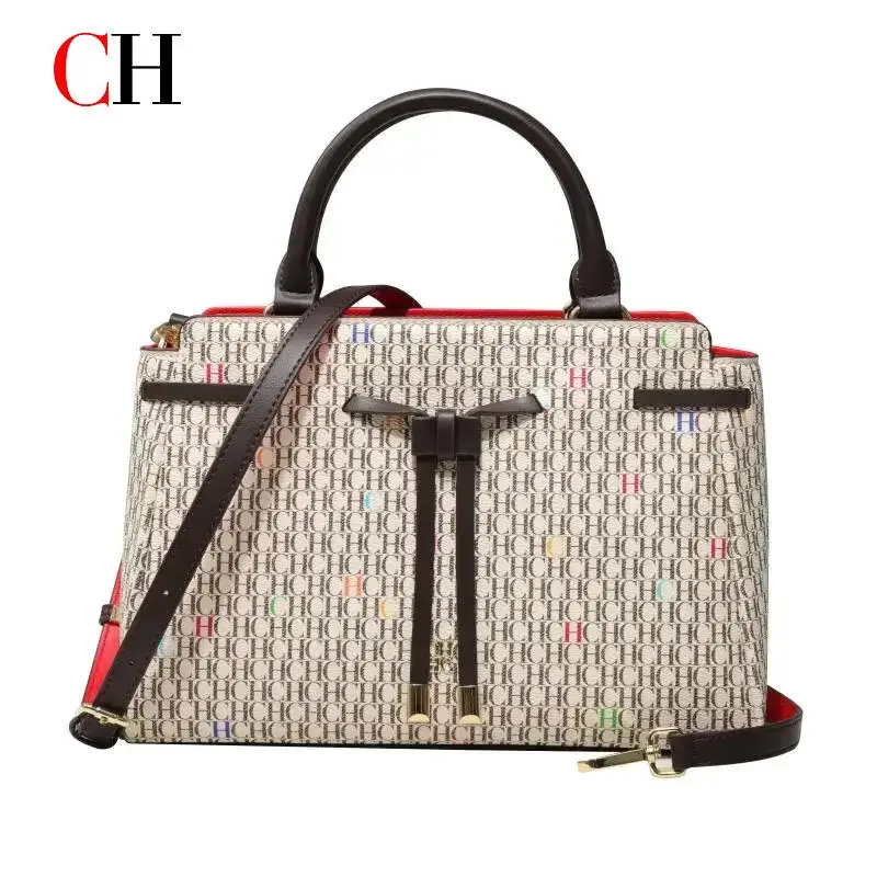 CH Fashion Minimalist Women's Elegant Handbag Exquisite Letter Print Light 2026 New Luxury Brand Tote Ladies'Bag