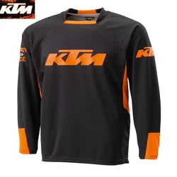 2024 Downhill Jersey MTB Offroad Motorcycle Motocross Racing Quick Dry KTM Cycling Jersey Long Sports T-shirt Road Riding