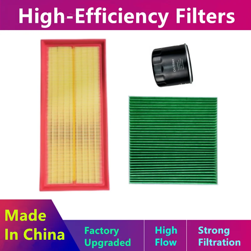 Filter Set For Ideal Lixiang Li Auto L7 L8 L9 1.5t-Range Extender/2022 2023 2024/Oil, Air Nacelle Filter/Auto Parts