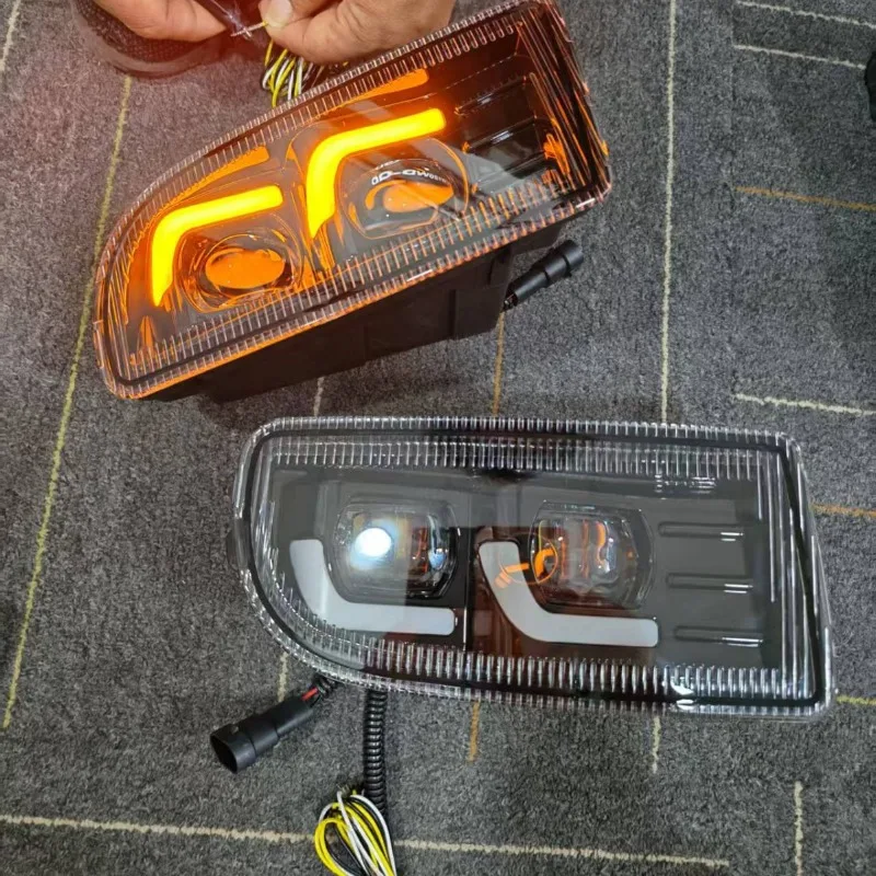

Lens Fog Lamp For Toyota Land Cruiser‌ FJ100 LC100 1998-2008 LED Daytime Running Light Yellow Dynamic Turn Signal Front Daylight