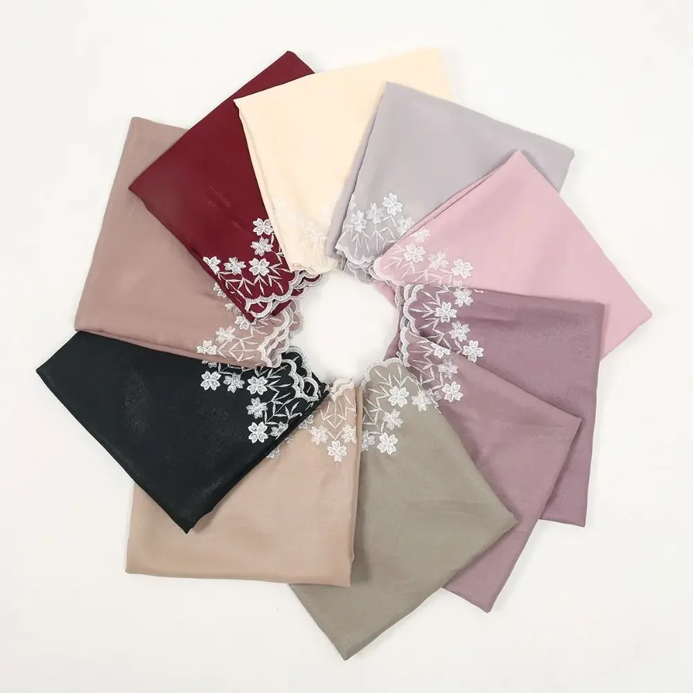 

New Chiffon Muslim Instant Turban Solid Color Breathable Islamic Crinkle Shawl Full Cover Head Wraps