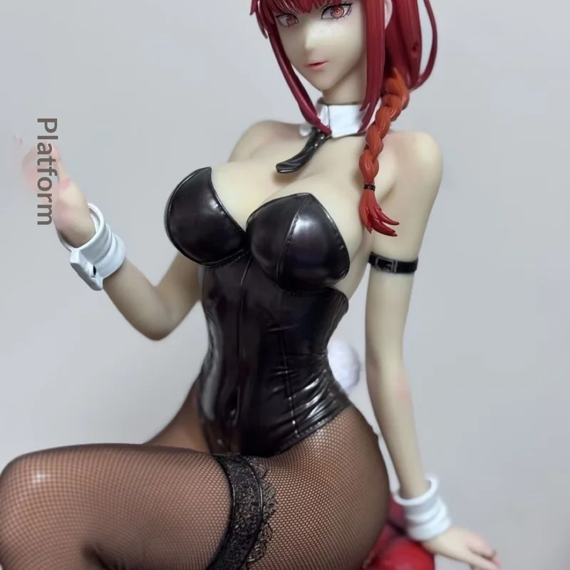 

Фигурка Макимы из «Человека-бензопилы» в образе девушки-кролика, коллекционная аниме-статуэтка Chuyan Studio в масштабе 1/4, модель для декора настольного компьютера