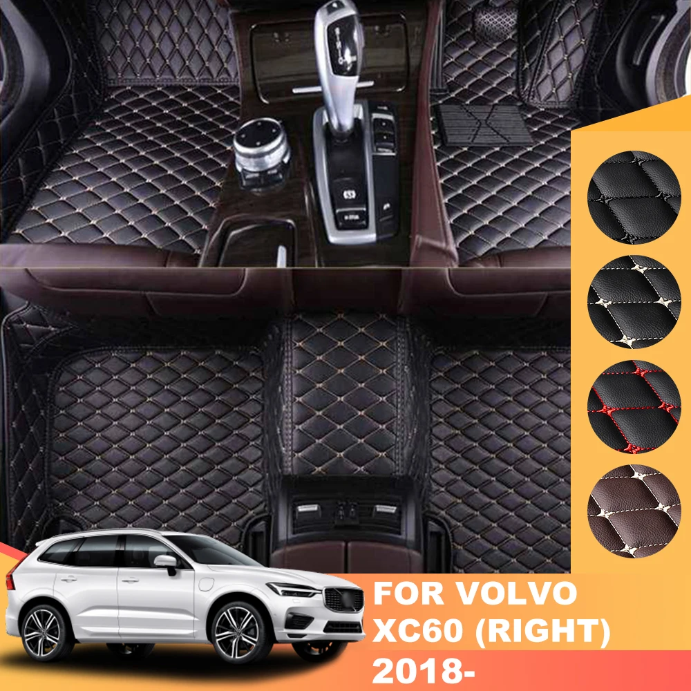 

Custom Leather Car Floor Mats Foot Carpet For Volvo XC40 2017-2021 XC60 2009-2022 XC70 2007-2014 XC90 XC 40 60 70 90 V V40 V60