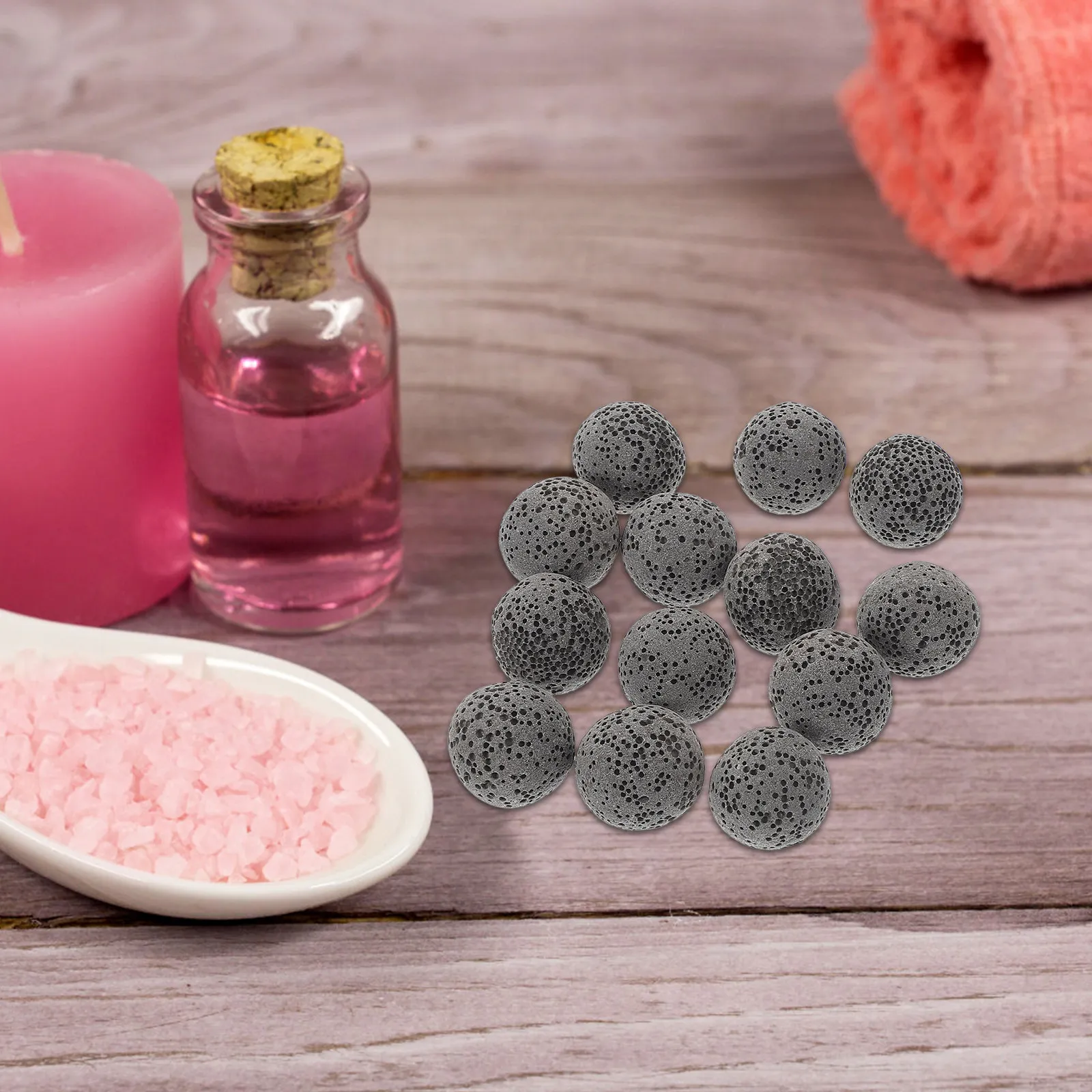 

Bag of Volcanic Stone Aromatherapy Diffuser Stones Natural Decorative Stone for Essential Oil Air Purifier and Aroma Expander