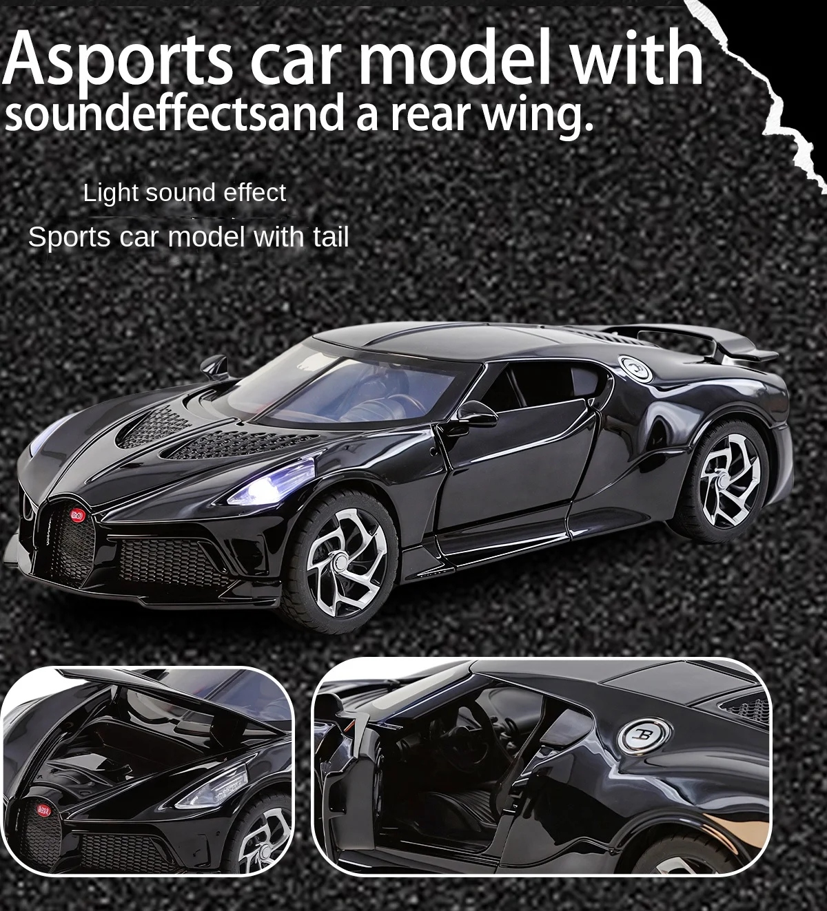 

Черная литая литая модель автомобиля в масштабе 1:32, многофункциональная легкосплавная машина, подходит для подарков или украшения гостиной.