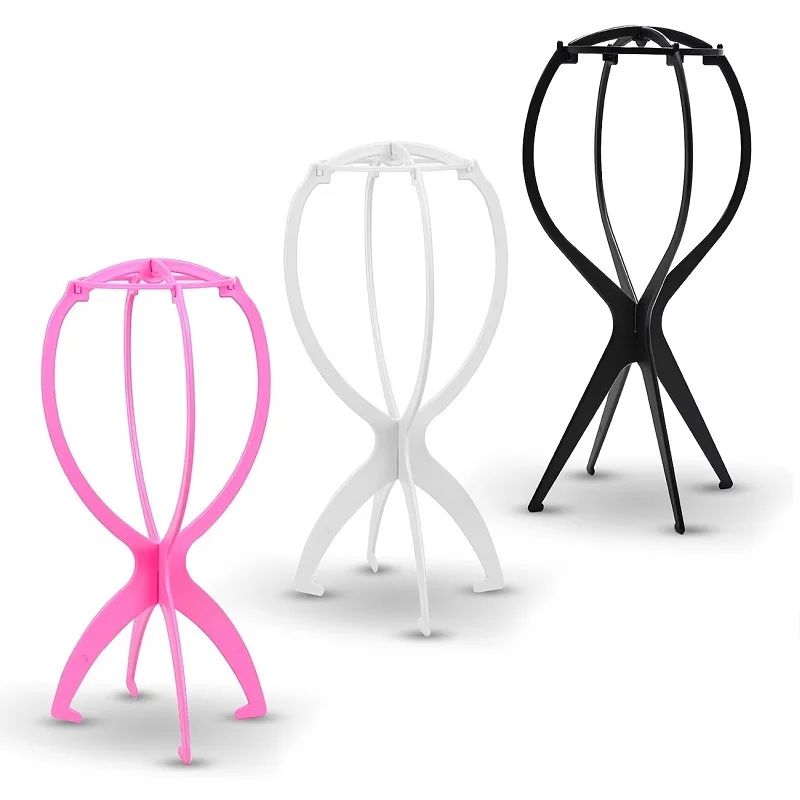 Wig Stand Wig Head for Multiple Wigs And Hats for Travel Display Wig Styling Collapsible Wig Holder Durable Wig Display