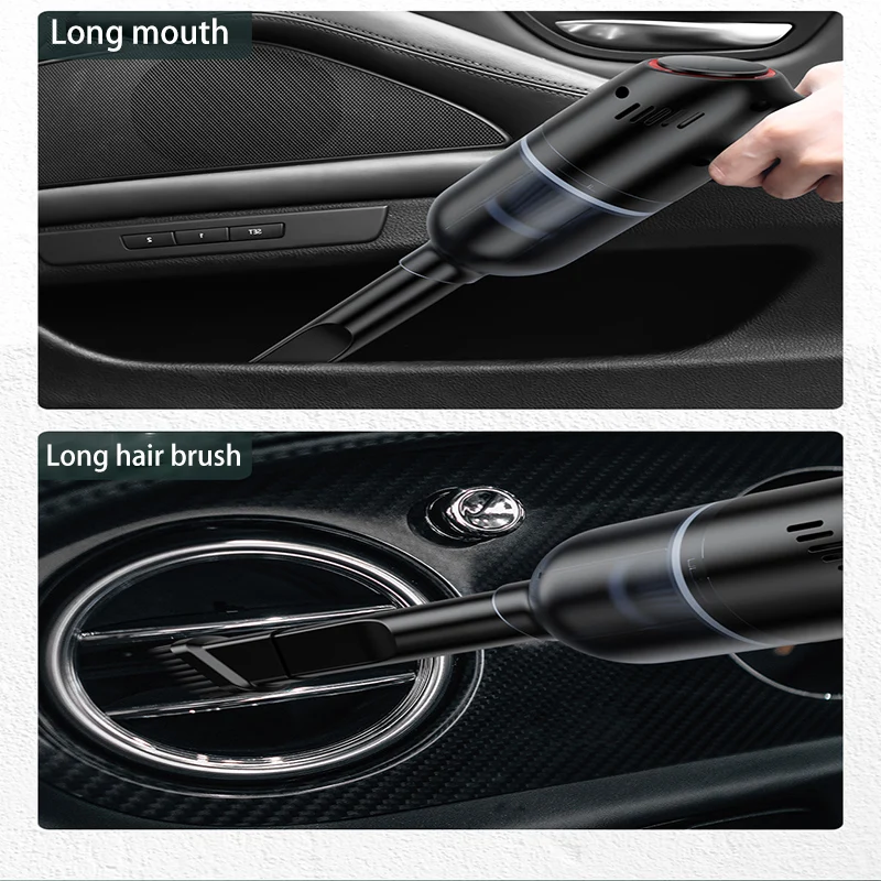 Автомобильный пылесос 1200 Вт, беспроводной ручной пылесос 3 в 1 для дома и домашних животных