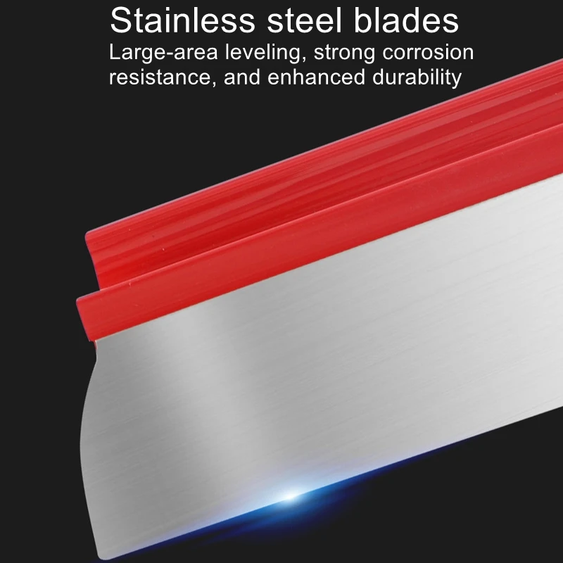 

25cm-120cm Trowel Set Stainless Steel Trowel Plastic Putty Knife Large Leveling Trowel Plastering Trowel