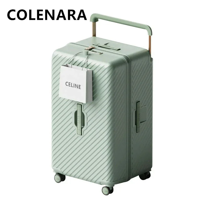 COLENARA PC Suitcase Men and Women Universal Large-capacity Trolley Case 22 “24” 26 “28” 30 Inch Universal Wheel Luggage