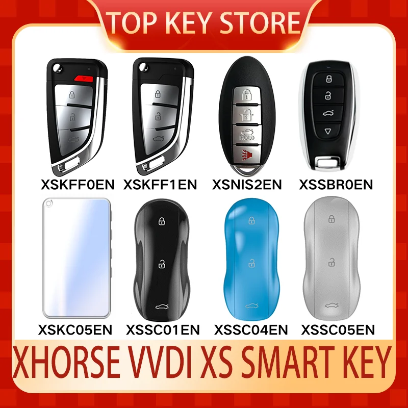 

Xhorse XSKFF0EN XSKFF1EN XSNIS2EN XSSBR0EN XSKC05EN XSSC01EN XSSC04EN XSSC05EN Universal Smart key VVDI2 Mini Key tool Max plus