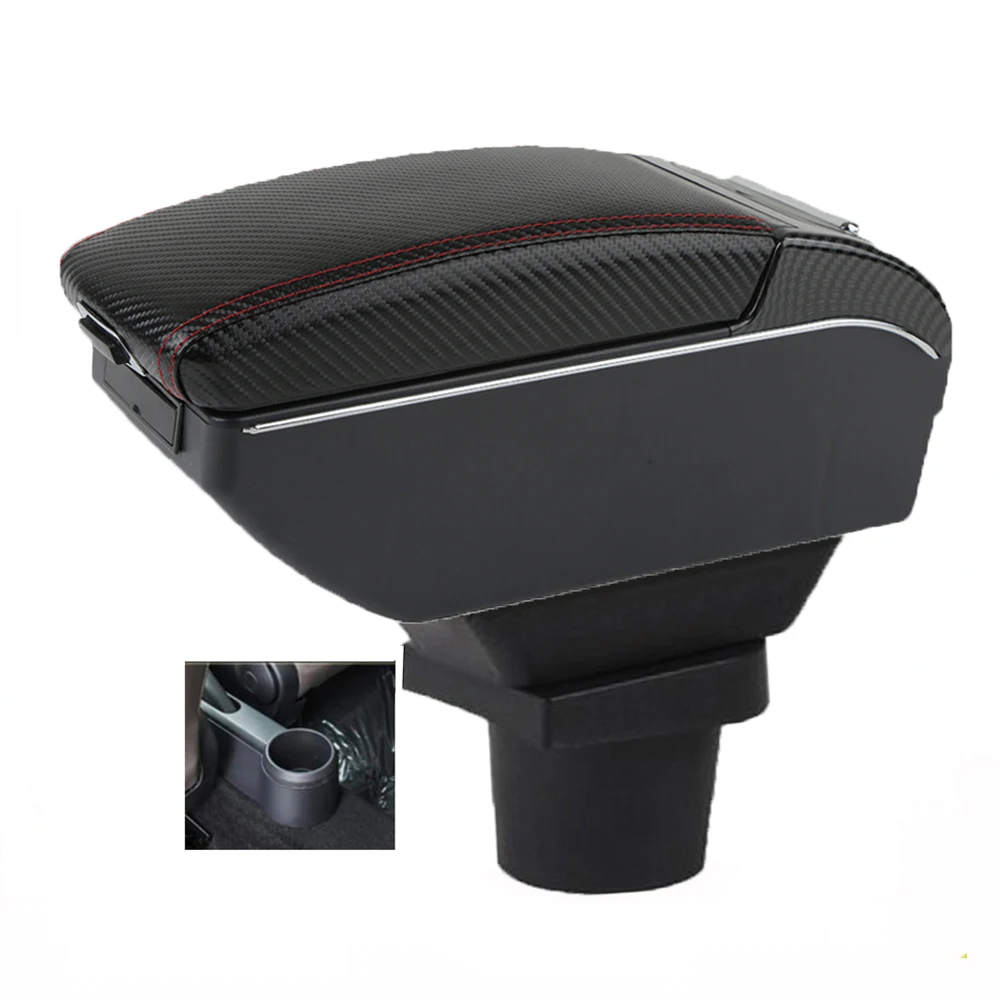 

For Volkswagen VW UP Skoda Citigo IV Seat Mii Armrest Box Auto Storage Box Arm Bracing heighten Interior Details Retrofit Part