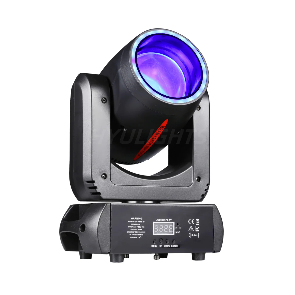 

180W Mini LED Beam&3DSpot&Halo Effect Moving Head lights 8 colors& 8 gobos 18 rotating prisms DJ Wash DMX512 Stage Lights