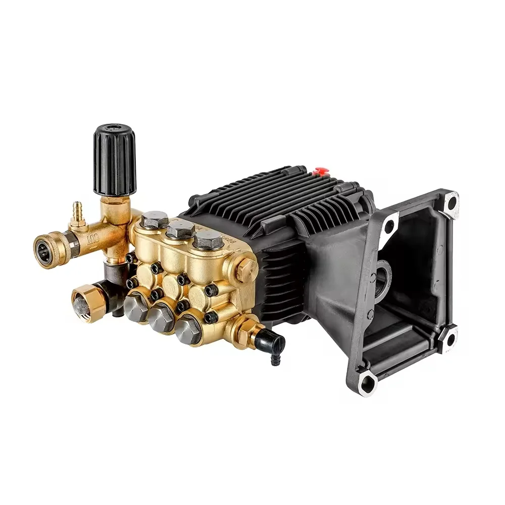 High Pressure Washer Pump DBC-A5 Brass Triplex Plunger Pump 206-248Bar 3.3-5.7GPM Female shaft 1