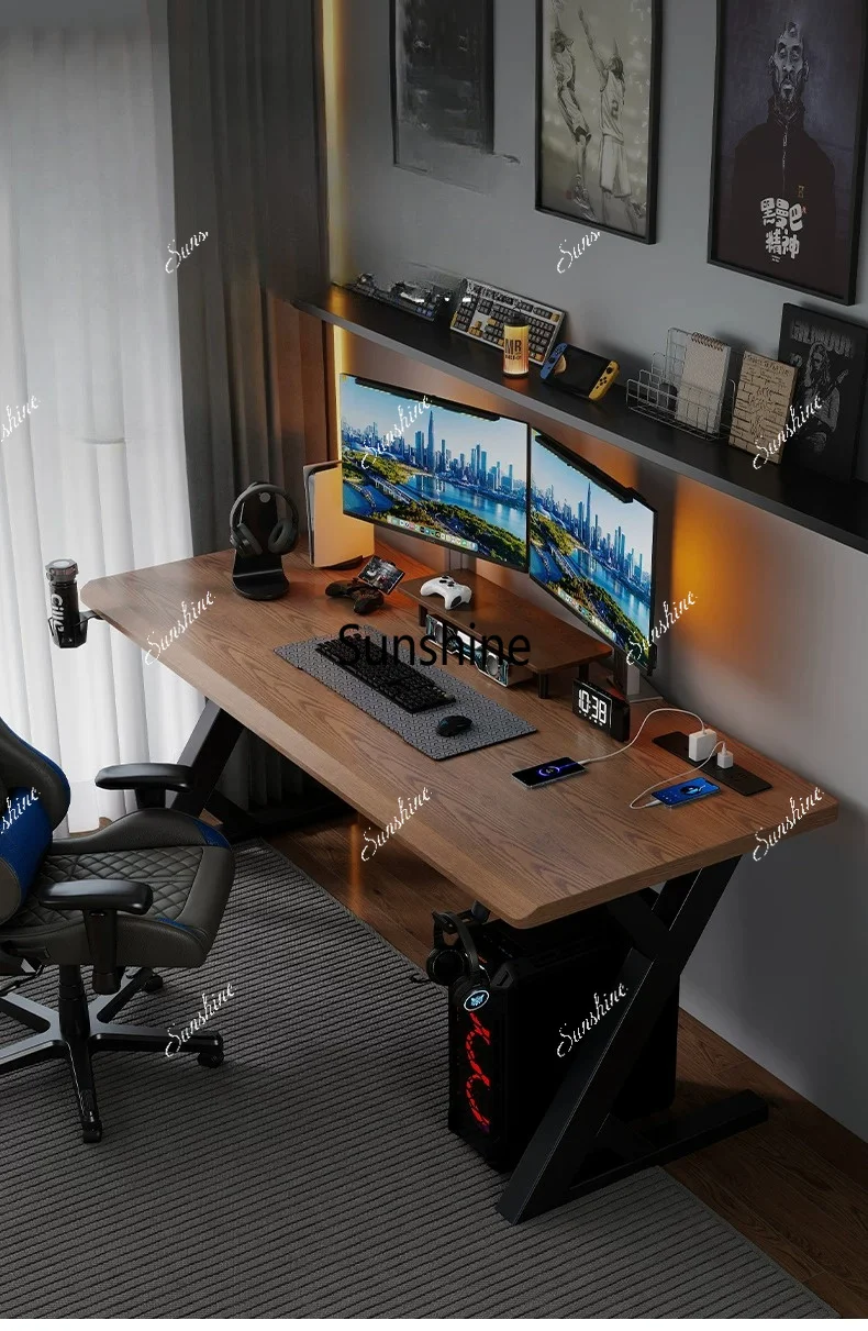 Bedroom Home Solid Wood Office Desk Adult Learning Workbench