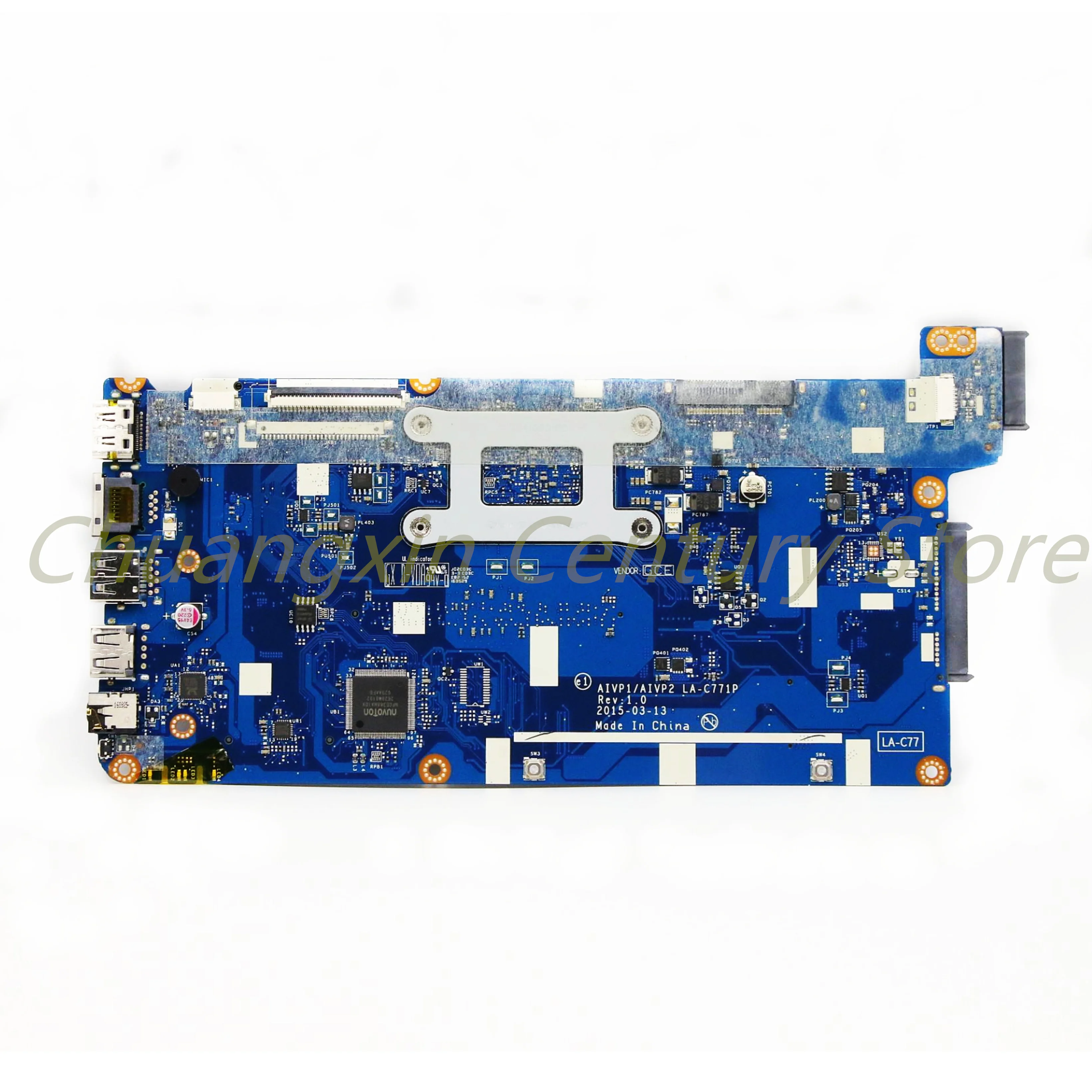 Imagem -02 - para Lenovo Ideapad B5010 100-15iby Laptop Placa-mãe Aivp1 Aivp2 La-c771p com N2830 N2930 N3530 Cpu 100 Testado Totalmente Trabalho