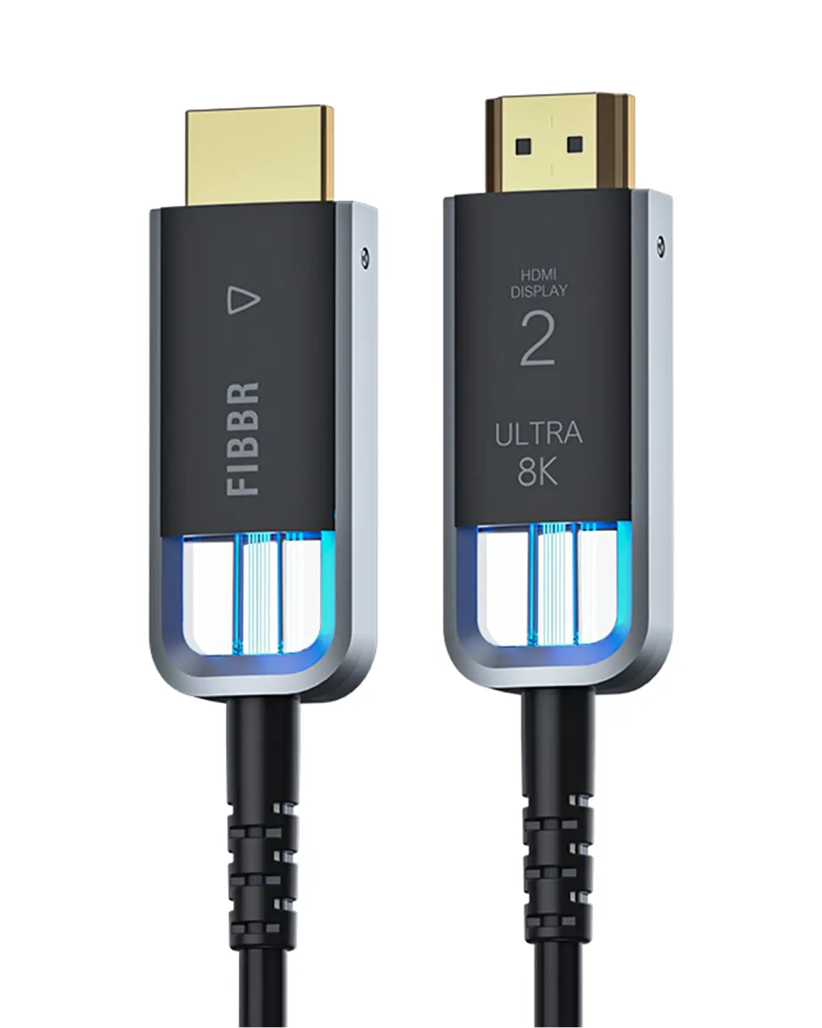 FIBBR Optical Fiber Ultra8K II 56Gbps HDMI 2.1 Cable eARC HDR HDCP cavo hdmi HDTV PS5 Blu-ray Xbox PC TV