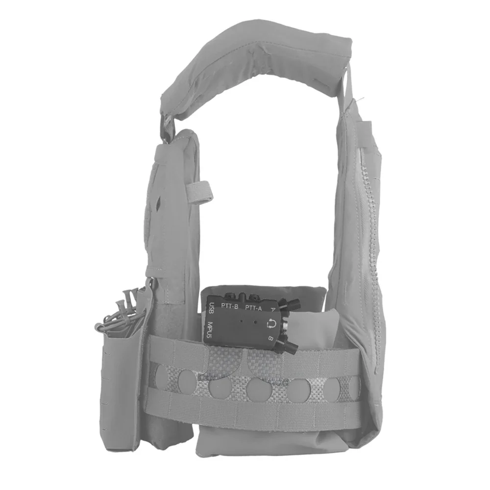 Taktisches PTT-Wing-Kit – PTT-Adapterhalterung für FCPC V5 Style Plattenträger, MOLLE-Weste & Chest Rig Trainingszubehör – Detail 23