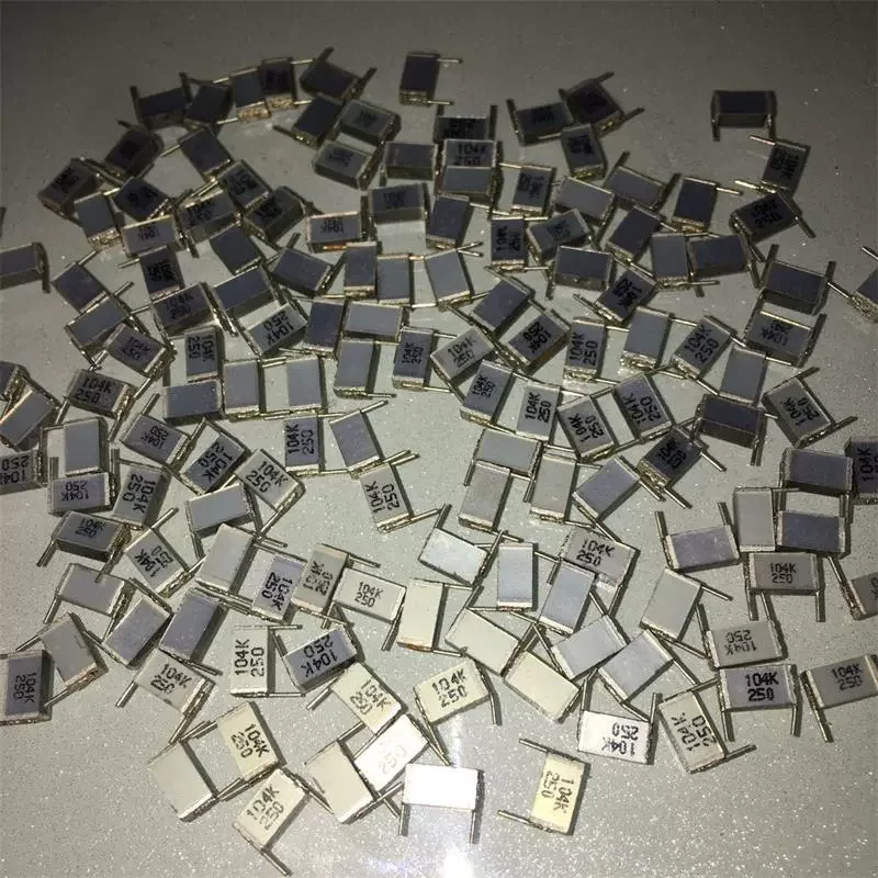 

10pcs New German Siemens 0.1UF250V 104k 100nf thousand layer cake non sensing thin film battery