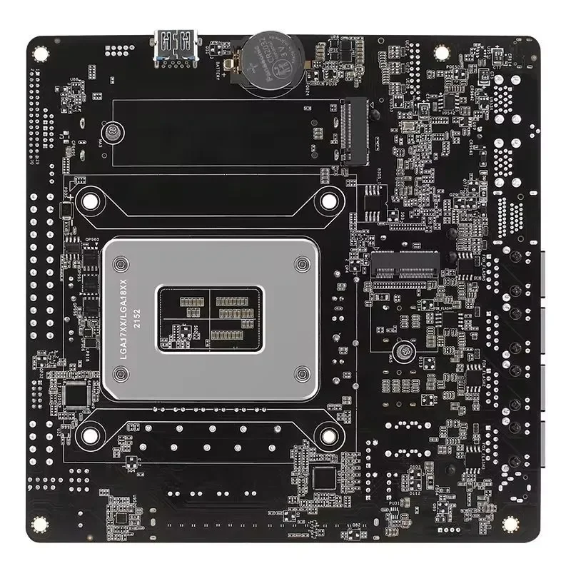 Scheda madre NAS 4*2.5G LAN Intel vPro Q670 Max 6*NVMe 6*SATA3.0 12/13/14a generazione LGA1700 PCIE5.0x16 2*DDR5 Firewall Scheda madre ITX
