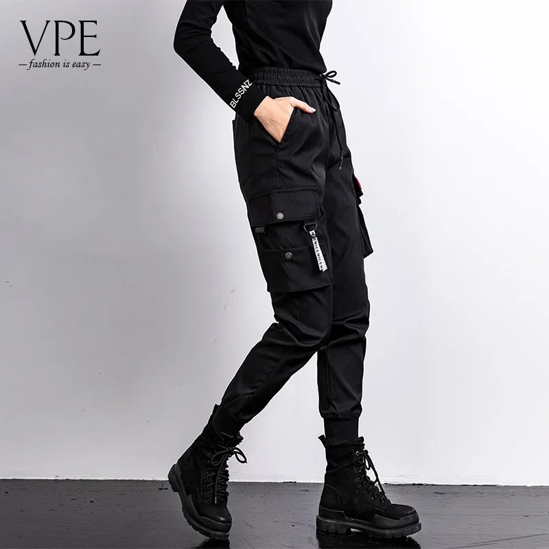 النسخة الكورية من بنطلون جوكر للرجال ، إصبع فضفاض ، المد الوطني ، بنطال رياضي من تسع نقاط ، ماركة الموضة ، الخريف ، جديد