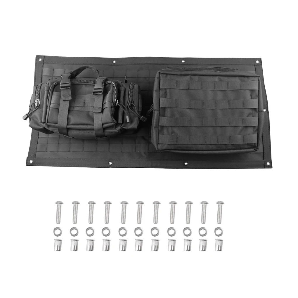 

Waterproof Tailgate Organizer Portable Storage Bag Wearable Back Door Trunk Resuable Storage Pocket for Jeep Wrangler