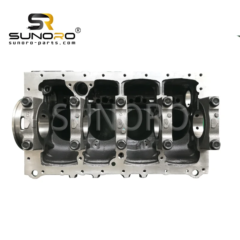 Isuzu Excavator ZX70 4JG1 4JG2 Engine Cylinder Block 8-97352744-2 Cylinder Block