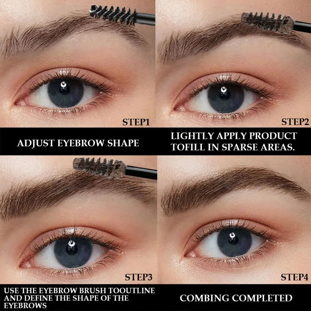 Mascara per sopracciglia 9 colori scolpire sopracciglia colorate per sopracciglia tintura per sopracciglia impermeabile a lunga durata per cosmetici per sopracciglia